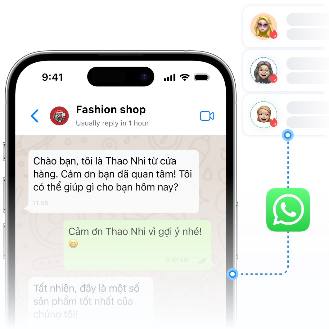 BOTCAKE X WHATSAPP