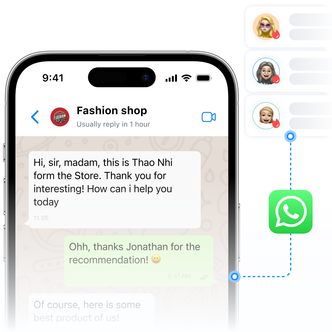 BOTCAKE X WHATSAPP
